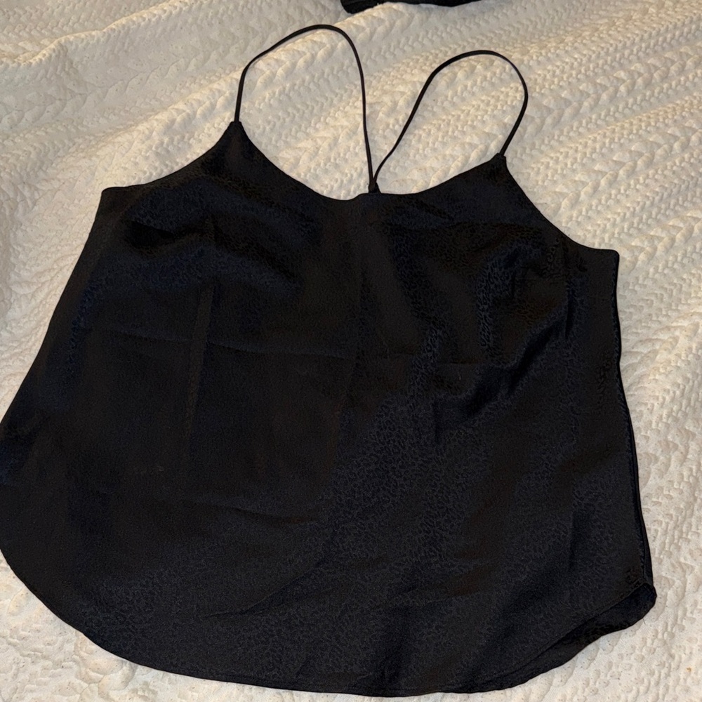 Elegant Black Women's Camisole sleep Top
